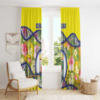 Curacao Is In My DNA Window Curtain - Wonder Print Shop