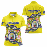 Personalized Curacao Is In My DNA Women Polo Shirt - Wonder Print Shop