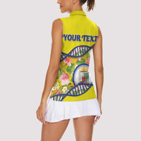 Personalized Curacao Is In My DNA Women Sleeveless Polo Shirt - Wonder Print Shop