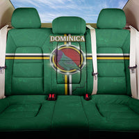 Dominica Back Car Seat Cover Sisserou Parrot With Hibiscus Patterns - Wonder Print Shop