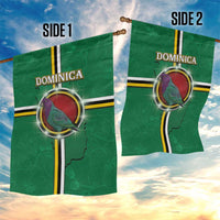 Dominica Garden Flag Sisserou Parrot With Hibiscus Patterns - Wonder Print Shop