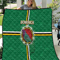 Dominica Quilt Sisserou Parrot With Hibiscus Patterns - Wonder Print Shop