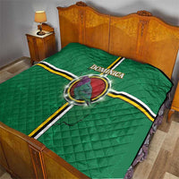 Dominica Quilt Sisserou Parrot With Hibiscus Patterns - Wonder Print Shop