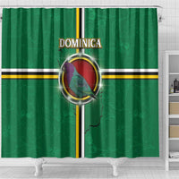 Dominica Shower Curtain Sisserou Parrot With Hibiscus Patterns - Wonder Print Shop