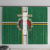 Dominica Window Curtain Sisserou Parrot With Hibiscus Patterns - Wonder Print Shop