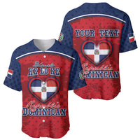 Personalized Dominican Republic Baseball Jersey Dimelo Ke Lo Ke - Wonder Print Shop