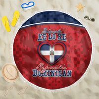 Dominican Republic Beach Blanket Dimelo Ke Lo Ke - Wonder Print Shop