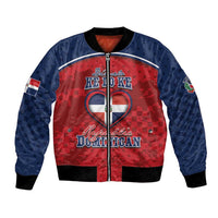Personalized Dominican Republic Bomber Jacket Dimelo Ke Lo Ke - Wonder Print Shop