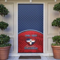 Personalized Dominican Republic Door Cover Dimelo Ke Lo Ke - Wonder Print Shop