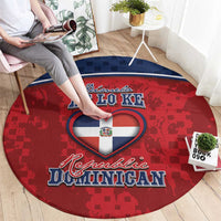 Dominican Republic Round Carpet Dimelo Ke Lo Ke - Wonder Print Shop