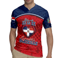 Personalized Dominican Republic Rugby Jersey Dimelo Ke Lo Ke - Wonder Print Shop