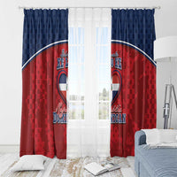Dominican Republic Window Curtain Dimelo Ke Lo Ke - Wonder Print Shop