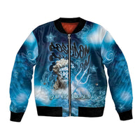 Poseidon Bomber Jacket God Of The Sea - Wonder Print Shop