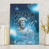 Poseidon Canvas Wall Art God Of The Sea - Wonder Print Shop