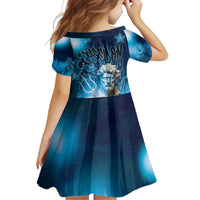 Poseidon Family Matching Off Shoulder Maxi Dress and Hawaiian Shirt God Of The Sea - Wonder Print Shop