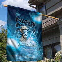 Poseidon Garden Flag God Of The Sea - Wonder Print Shop