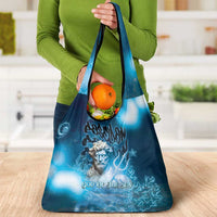 Poseidon Grocery Bag God Of The Sea - Wonder Print Shop