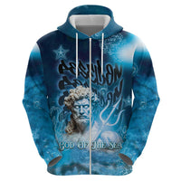 Poseidon Hoodie God Of The Sea - Wonder Print Shop