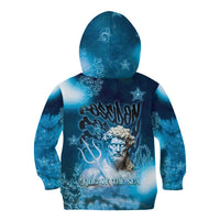 Poseidon Kid Hoodie God Of The Sea - Wonder Print Shop