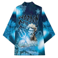 Poseidon Kimono God Of The Sea - Wonder Print Shop