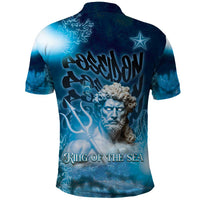Poseidon Polo Shirt God Of The Sea - Wonder Print Shop