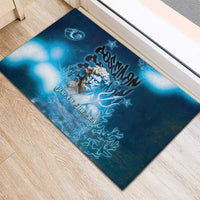 Poseidon Rubber Doormat God Of The Sea - Wonder Print Shop