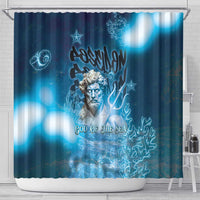 Poseidon Shower Curtain God Of The Sea - Wonder Print Shop