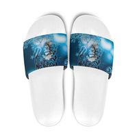 Poseidon Slide Sandals God Of The Sea - Wonder Print Shop