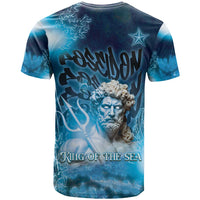 Poseidon T Shirt God Of The Sea - Wonder Print Shop