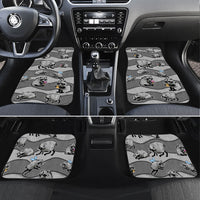 Jimothy The Raccoon Car Mats It's Ok To Be Weird Raccoons Cute Sketch Pattern