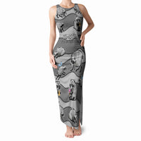 Jimothy The Raccoon Tank Maxi Dress It's Ok To Be Weird Raccoons Cute Sketch Pattern