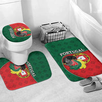 Portugal Bathroom Set Rooster With Coat Of Arms - Wonder Print Shop