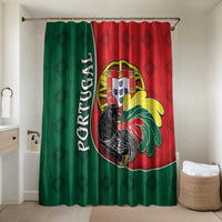 Portugal Bathroom Set Rooster With Coat Of Arms - Wonder Print Shop