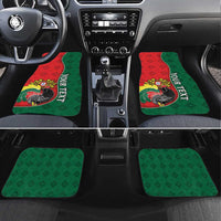 Personalized Portugal Car Mats Rooster With Coat Of Arms - Wonder Print Shop