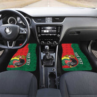 Personalized Portugal Car Mats Rooster With Coat Of Arms - Wonder Print Shop