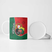 Personalized Portugal Ceramic Mug Rooster With Coat Of Arms - Wonder Print Shop