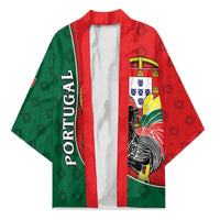 Personalized Portugal Kimono Rooster With Coat Of Arms - Wonder Print Shop