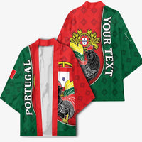 Personalized Portugal Kimono Rooster With Coat Of Arms - Wonder Print Shop