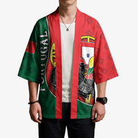 Personalized Portugal Kimono Rooster With Coat Of Arms - Wonder Print Shop