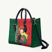 Portugal Leather Bag Rooster With Coat Of Arms - Wonder Print Shop