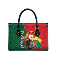 Portugal Leather Bag Rooster With Coat Of Arms - Wonder Print Shop