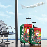 Portugal Luggage Cover Rooster With Coat Of Arms - Wonder Print Shop