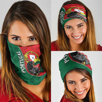 Portugal Neck Gaiter Rooster With Coat Of Arms - Wonder Print Shop