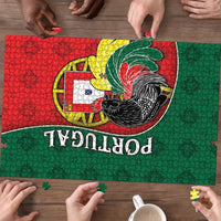 Portugal Puzzle Rooster With Coat Of Arms - Wonder Print Shop