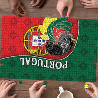 Portugal Puzzle Rooster With Coat Of Arms - Wonder Print Shop