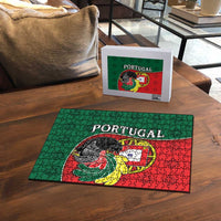 Portugal Puzzle Rooster With Coat Of Arms - Wonder Print Shop