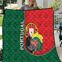 Portugal Quilt Rooster With Coat Of Arms - Wonder Print Shop