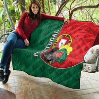 Portugal Quilt Rooster With Coat Of Arms - Wonder Print Shop