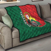 Portugal Quilt Rooster With Coat Of Arms - Wonder Print Shop