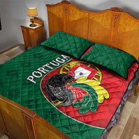 Portugal Quilt Bed Set Rooster With Coat Of Arms - Wonder Print Shop